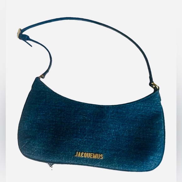 Jacquemus Le Bisou Denim Shoulder Bag Authentic Like New - Picture 11 of 16
